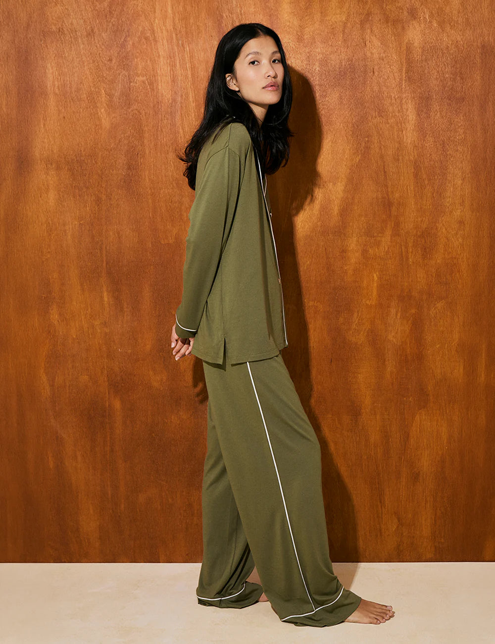 Pijama Boyfriend Forest Green