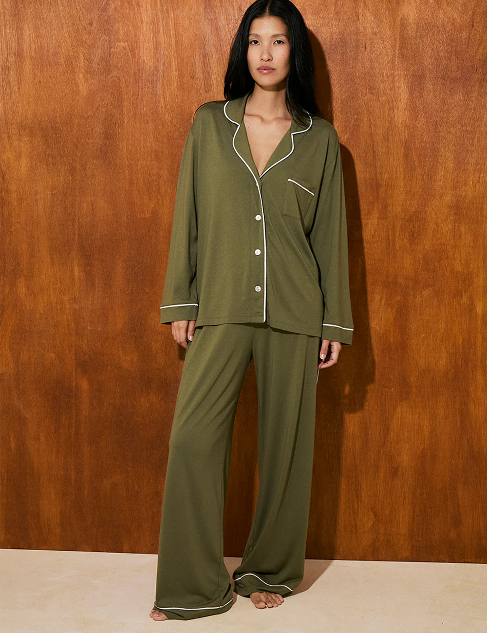 Pijama Boyfriend Forest Green