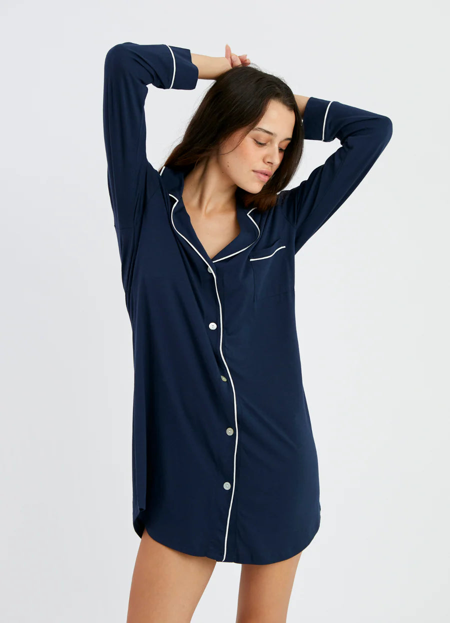Camisola Boyfriend Indigo