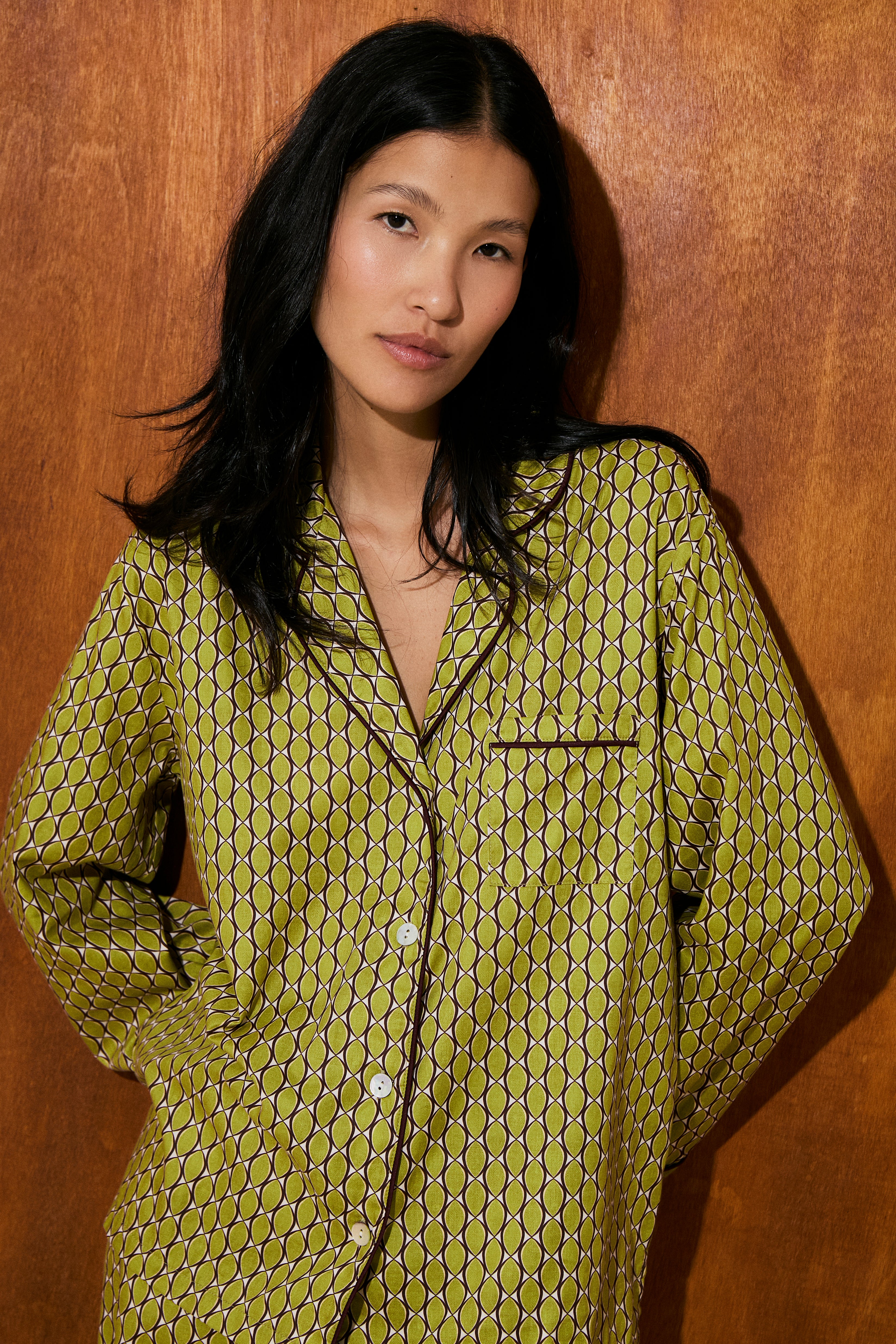Pijama Boyfriend Autumn Seed 100% algodón pima
