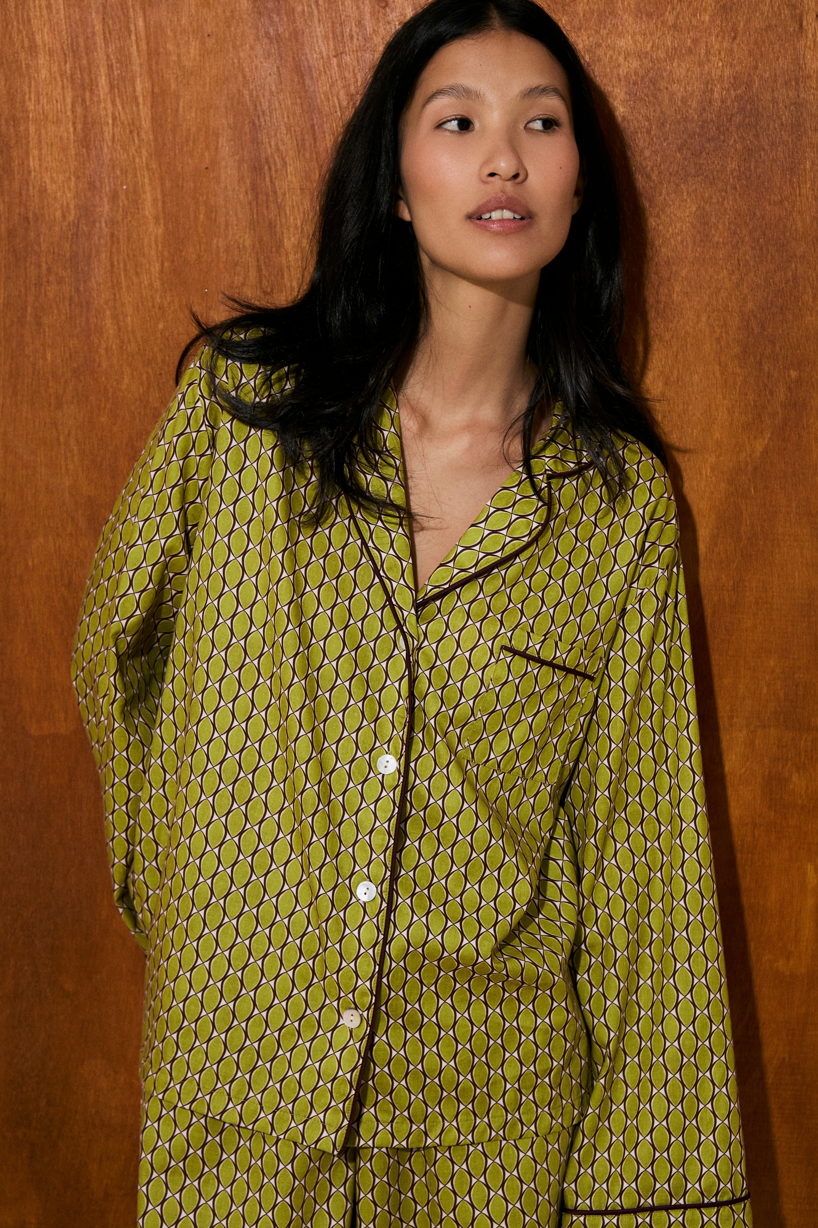 Pijama Boyfriend Autumn Seed 100% algodón pima