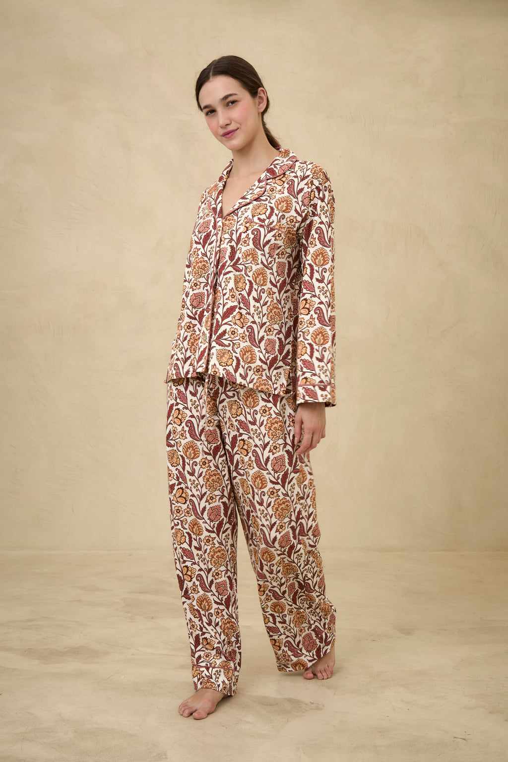Pijama Boyfriend Folk Garden