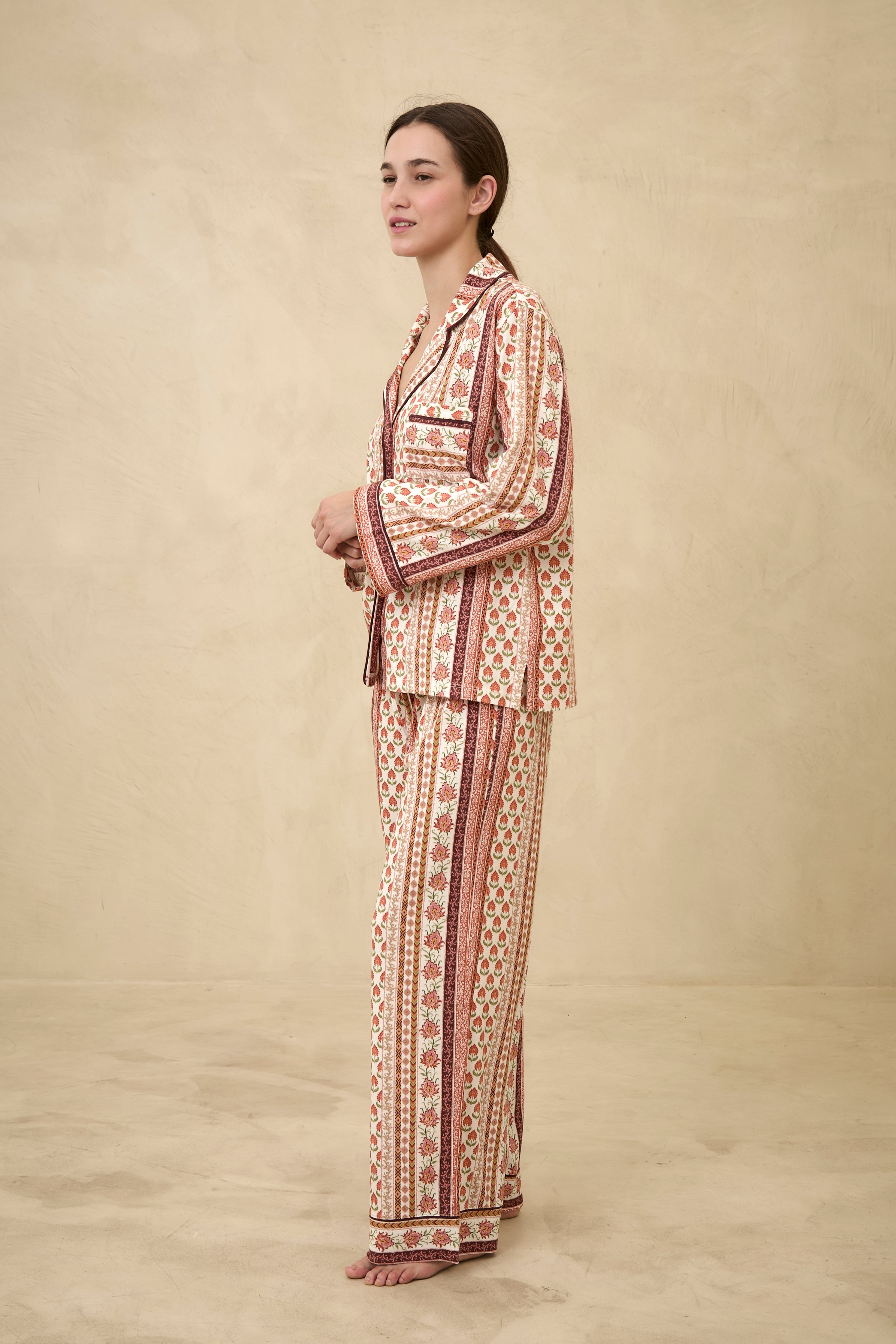 Pijama Boyfriend Boho Stripes