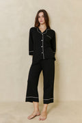 Pijama Boyfriend Midi - Black