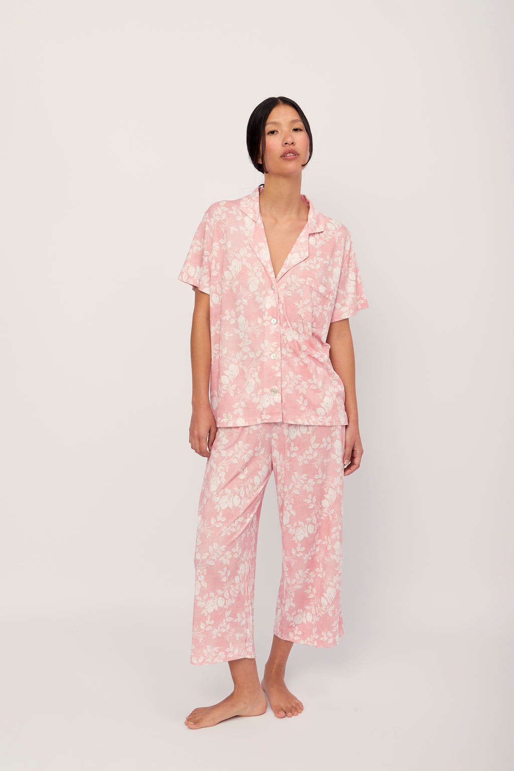 Pijama Boyfriend Coral Lemonade